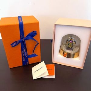 Louis Vuitton Flower Snow Globe